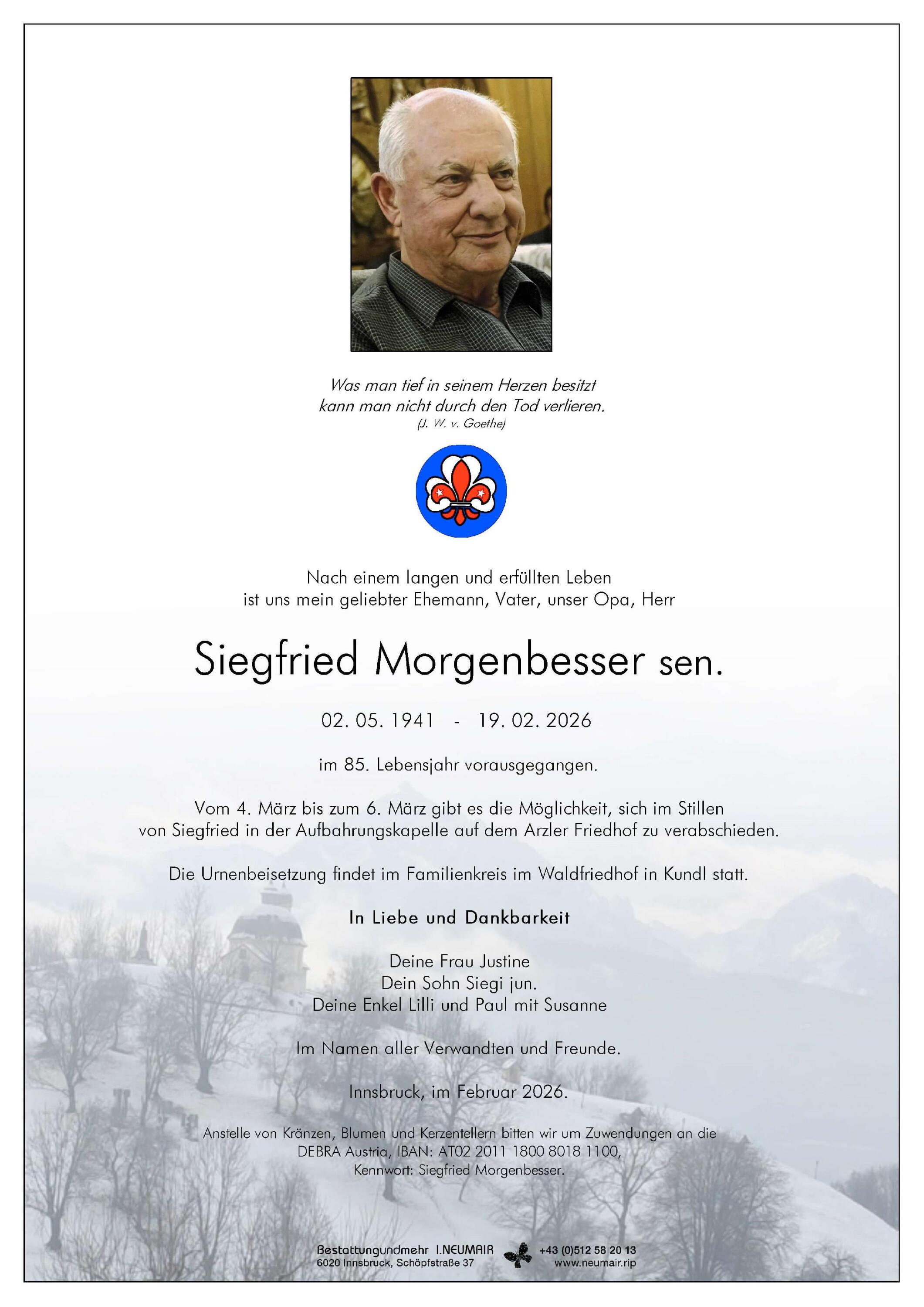 Sigfried Morgenbesser